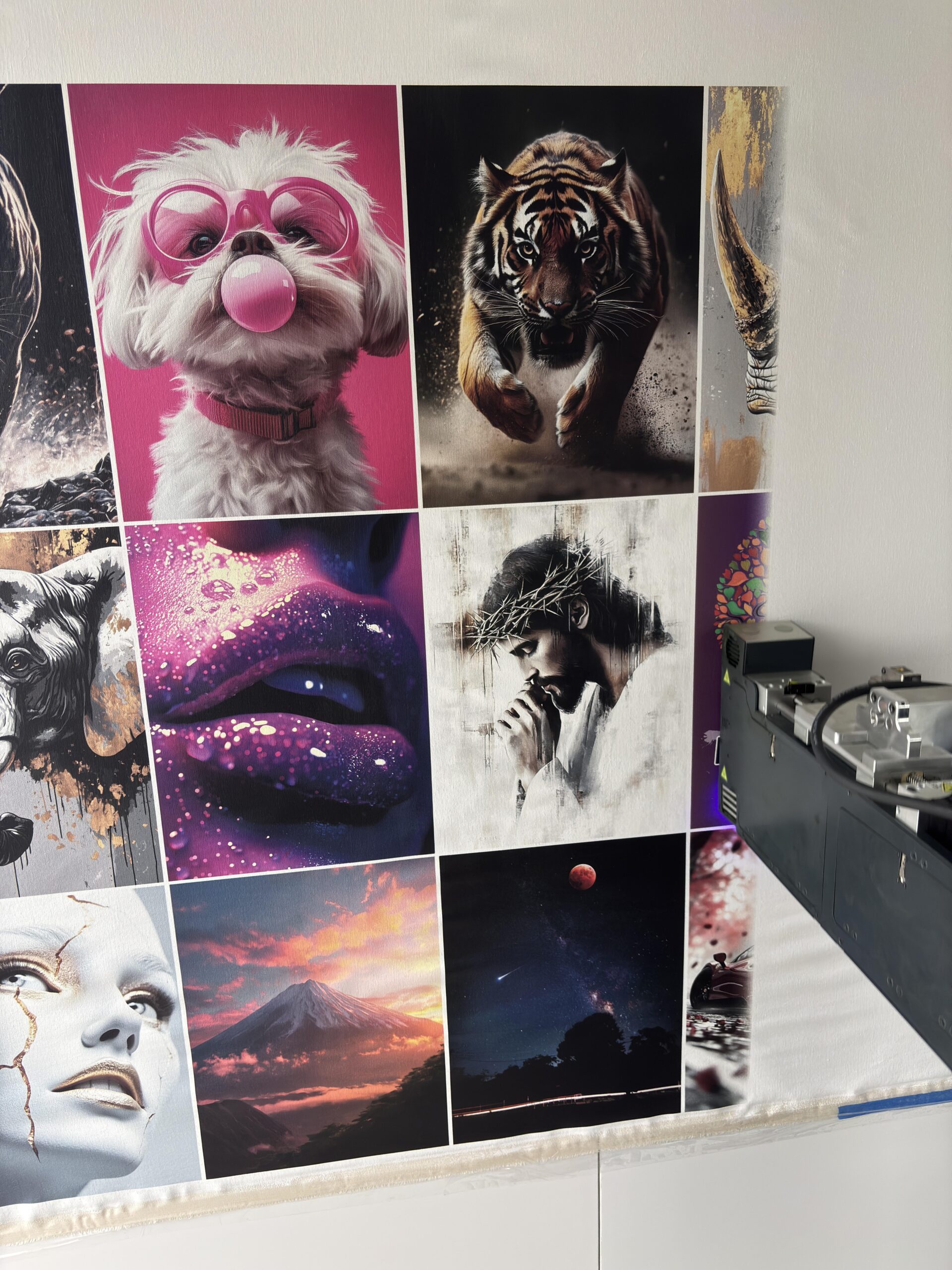 Druk ścienny na płótnie – nowe możliwości