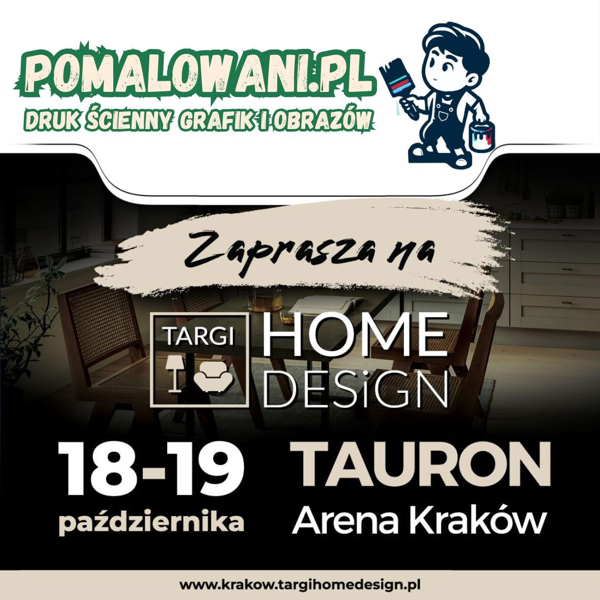 Plakat targów Home Design