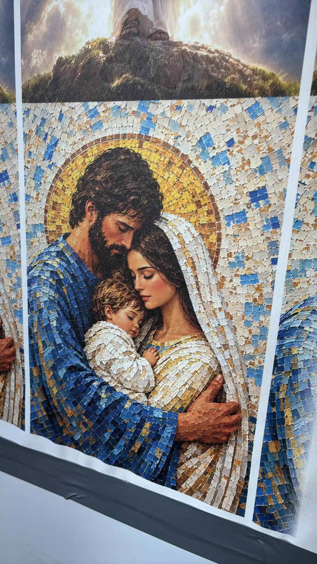 Zdjęcie na płótnie wydrukowane w Pomalowani